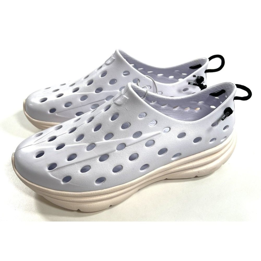Kane Womens Size 7 Mens Size 5 Revive Recovery Shoes White Cream Bottom